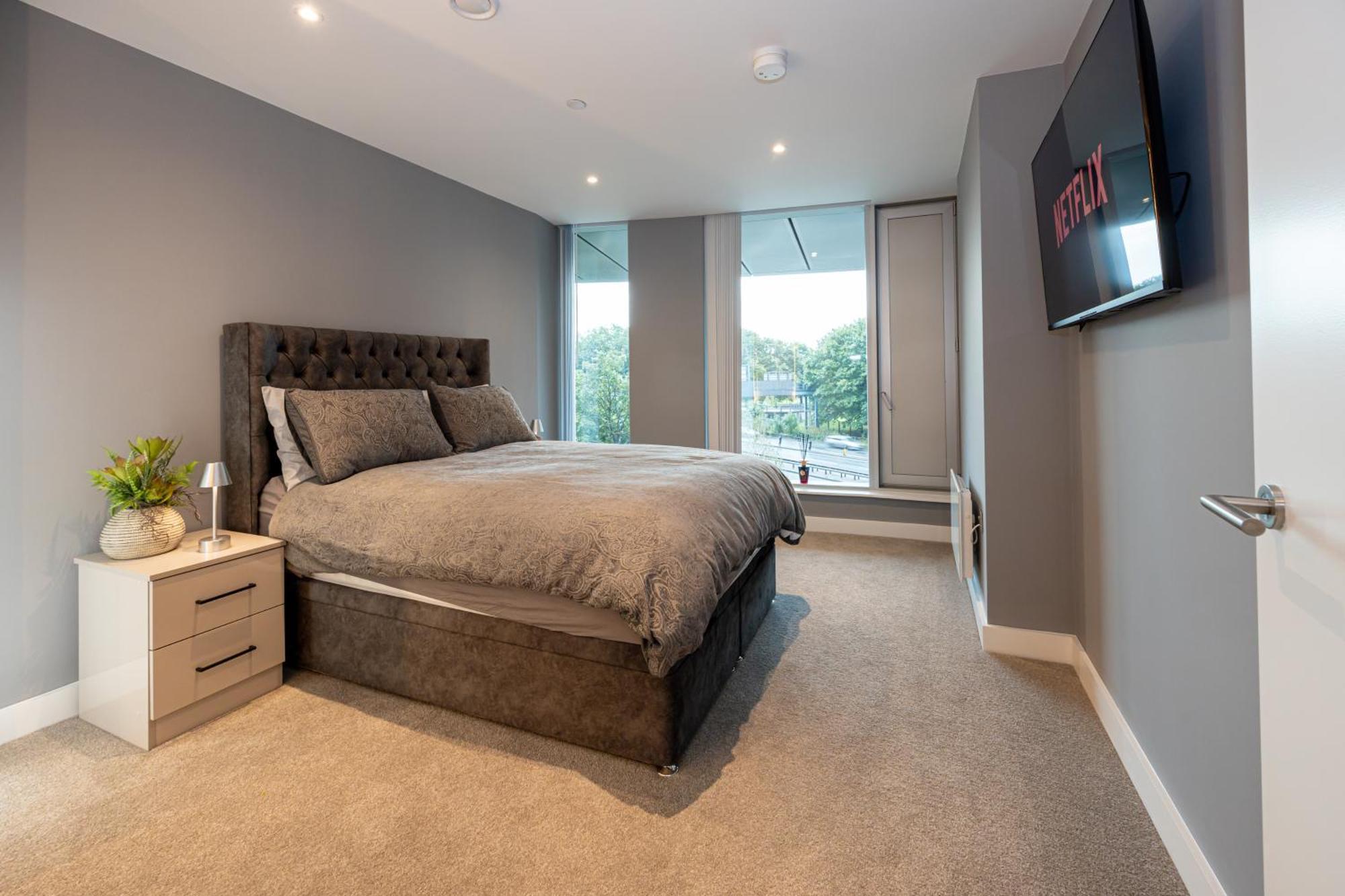City Centre Luxury Apartment In Deansgate Manchester Buitenkant foto