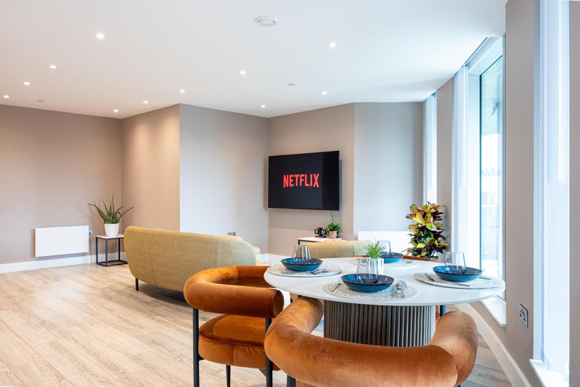 City Centre Luxury Apartment In Deansgate Manchester Buitenkant foto
